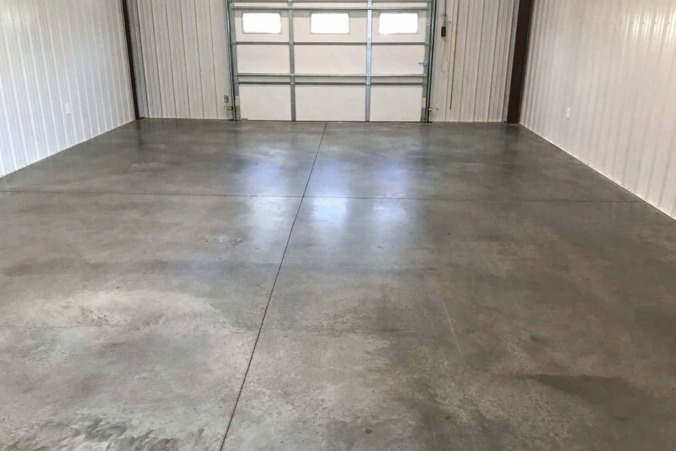 Concrete floor installation