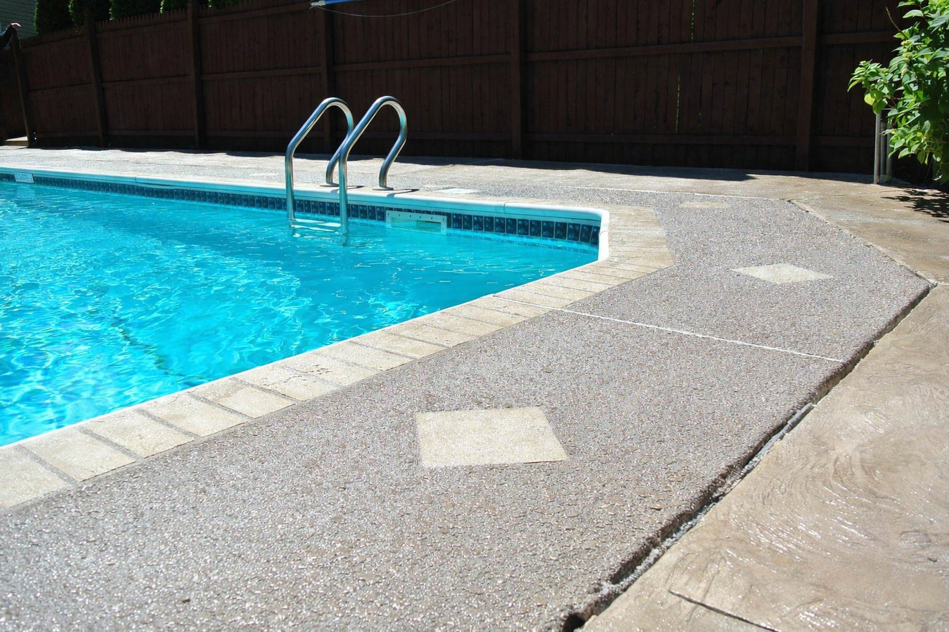 Concrete pool decks in Encinitas, CA